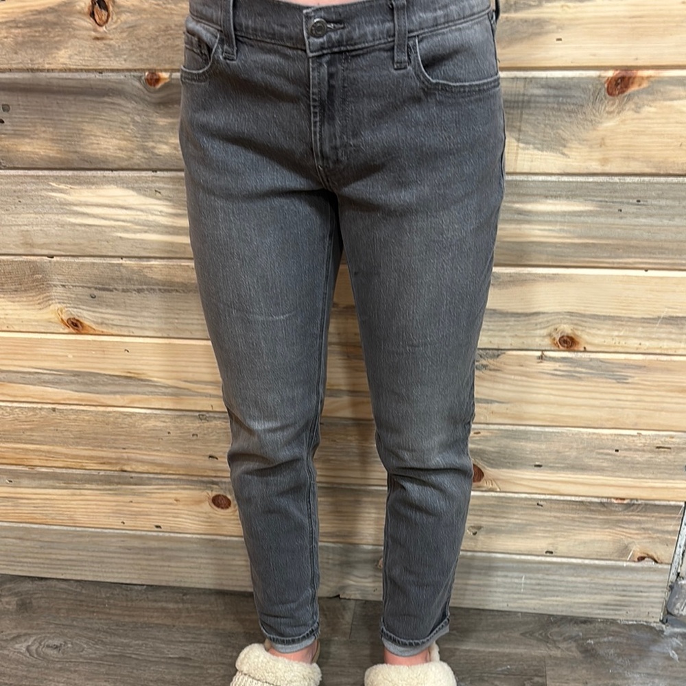 Old Navy Gray Skinny Jeans